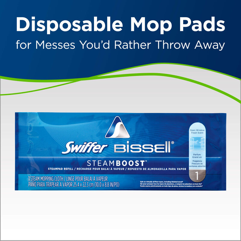 Symphony Pet Swiffer BISSELL STeam Boost Pads